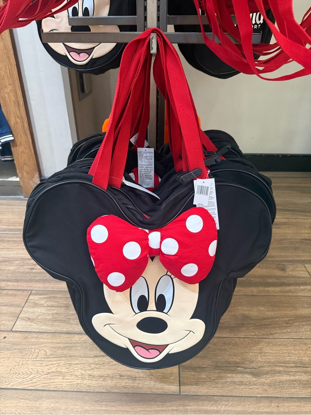 Disneyland resort big face Minnie tote
